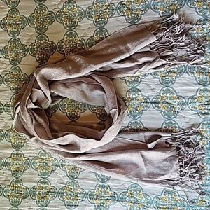 Silver Viscose Scarf
